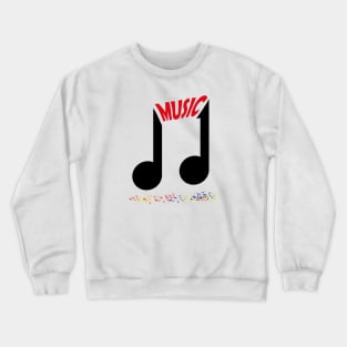 Music Crewneck Sweatshirt